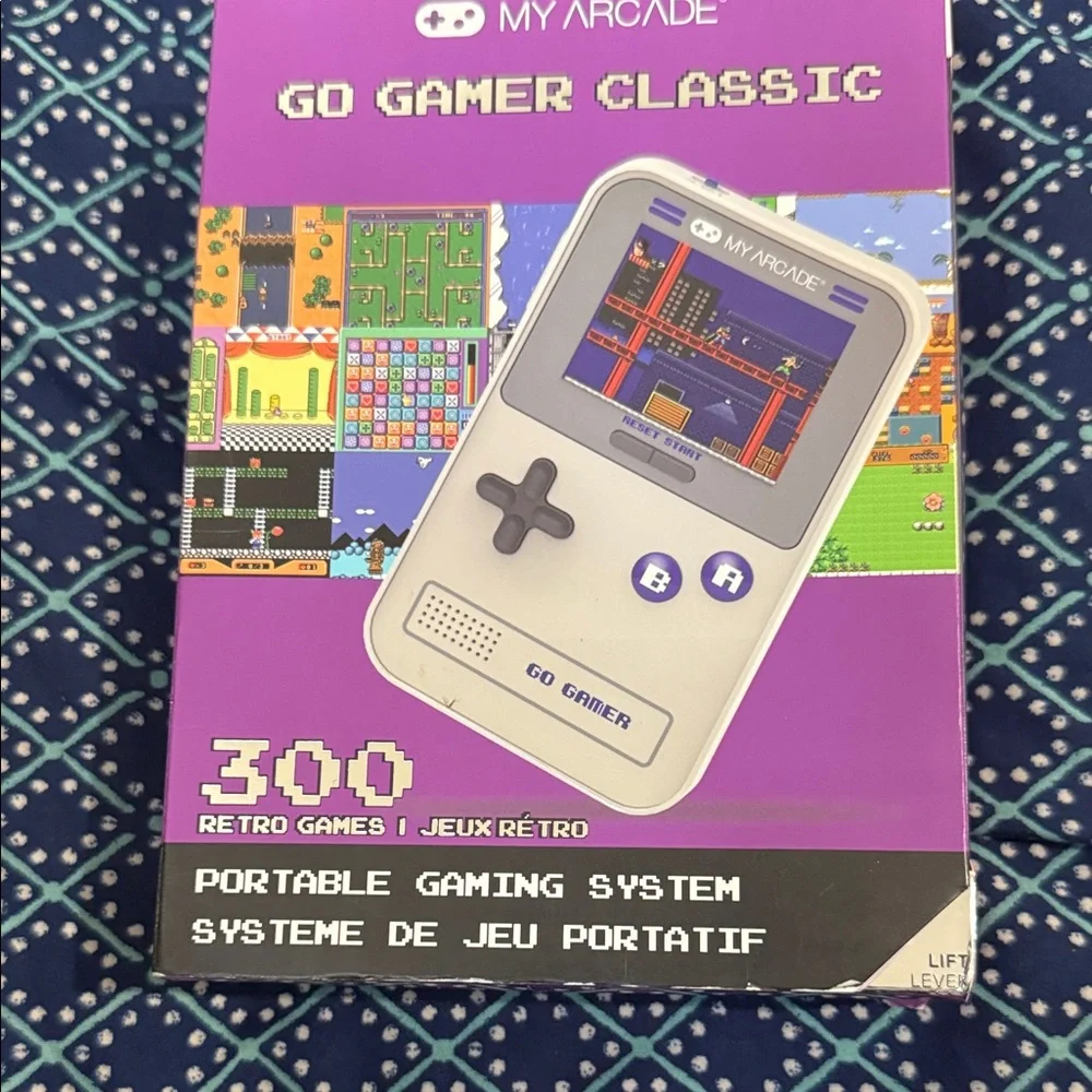 Arcade My Arcade Portable Gaming System - White and Purple